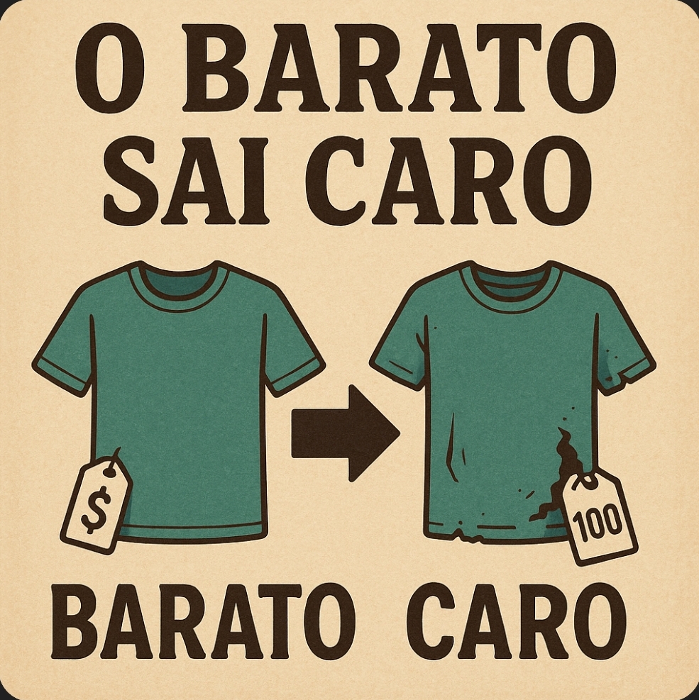O Barato sai Caro!